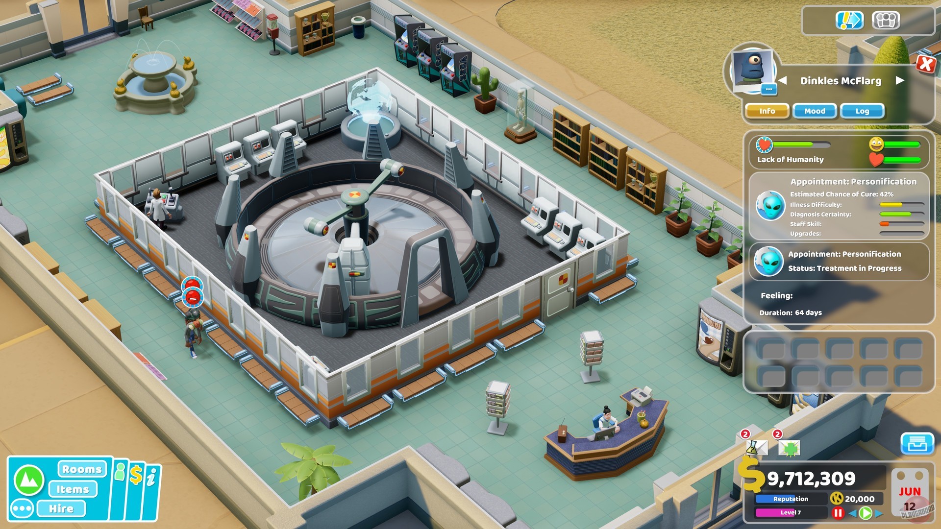 Скриншот из игры Two Point Hospital - 92