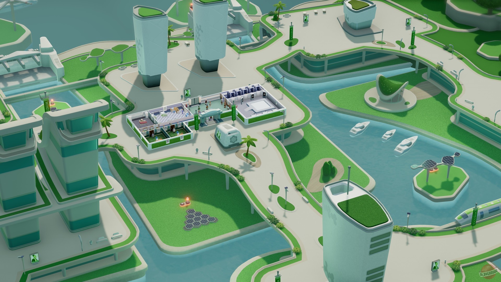 Скриншот из игры Two Point Hospital - 56
