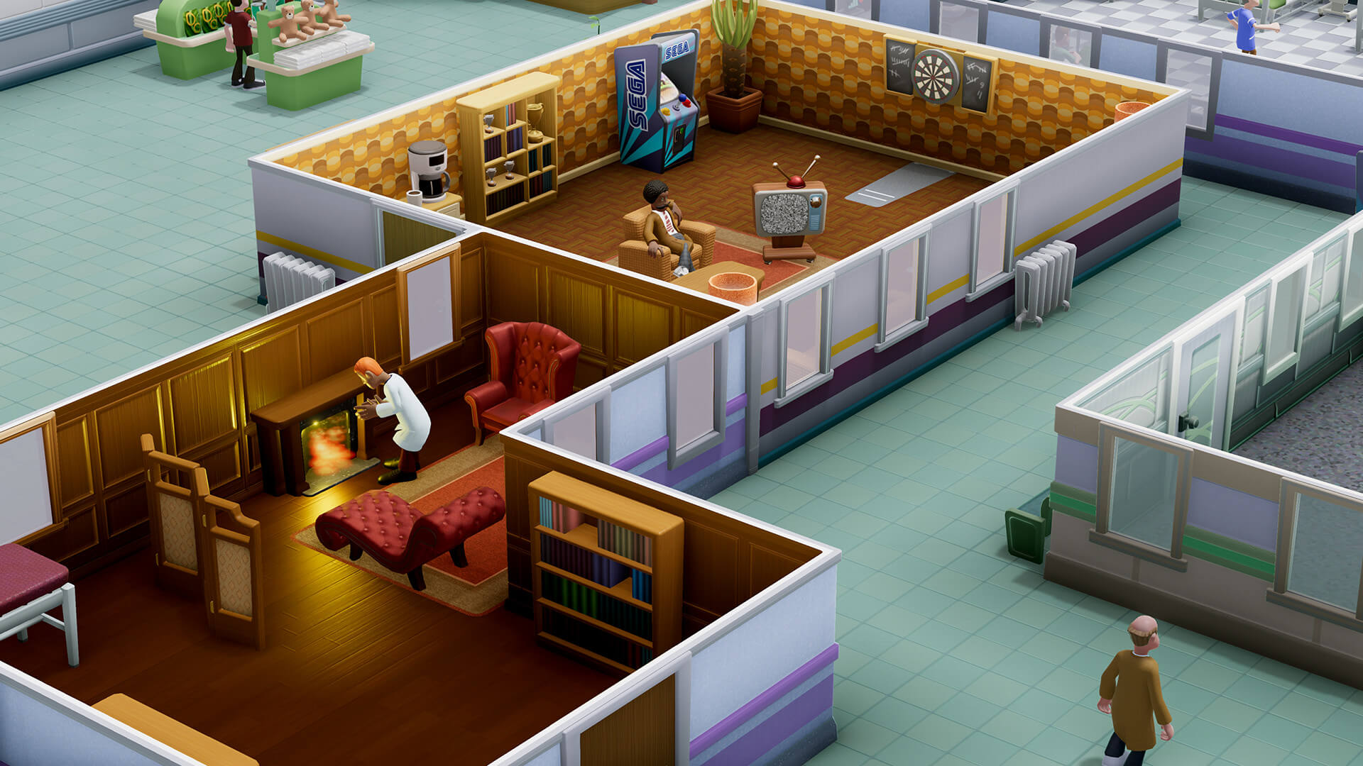Скриншот из игры Two Point Hospital - 43