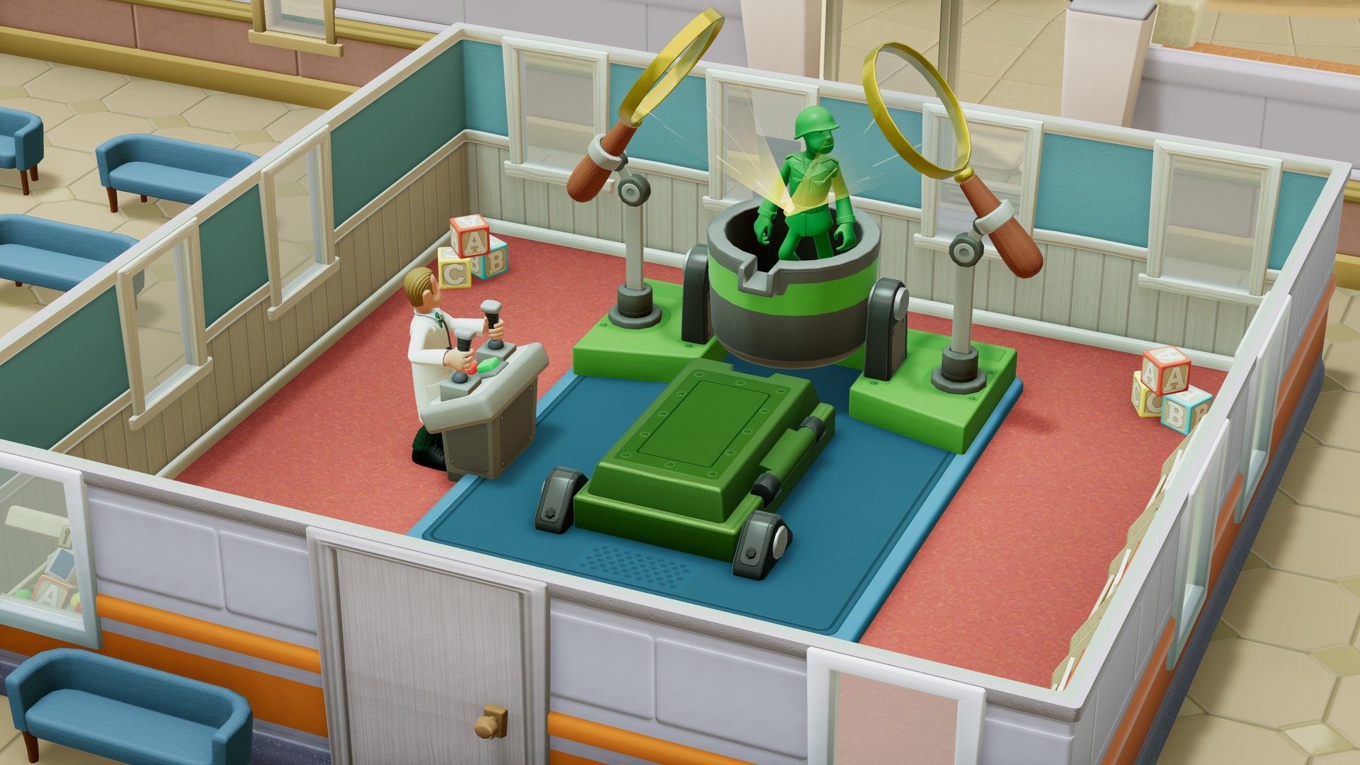 Скриншот из игры Two Point Hospital - 12