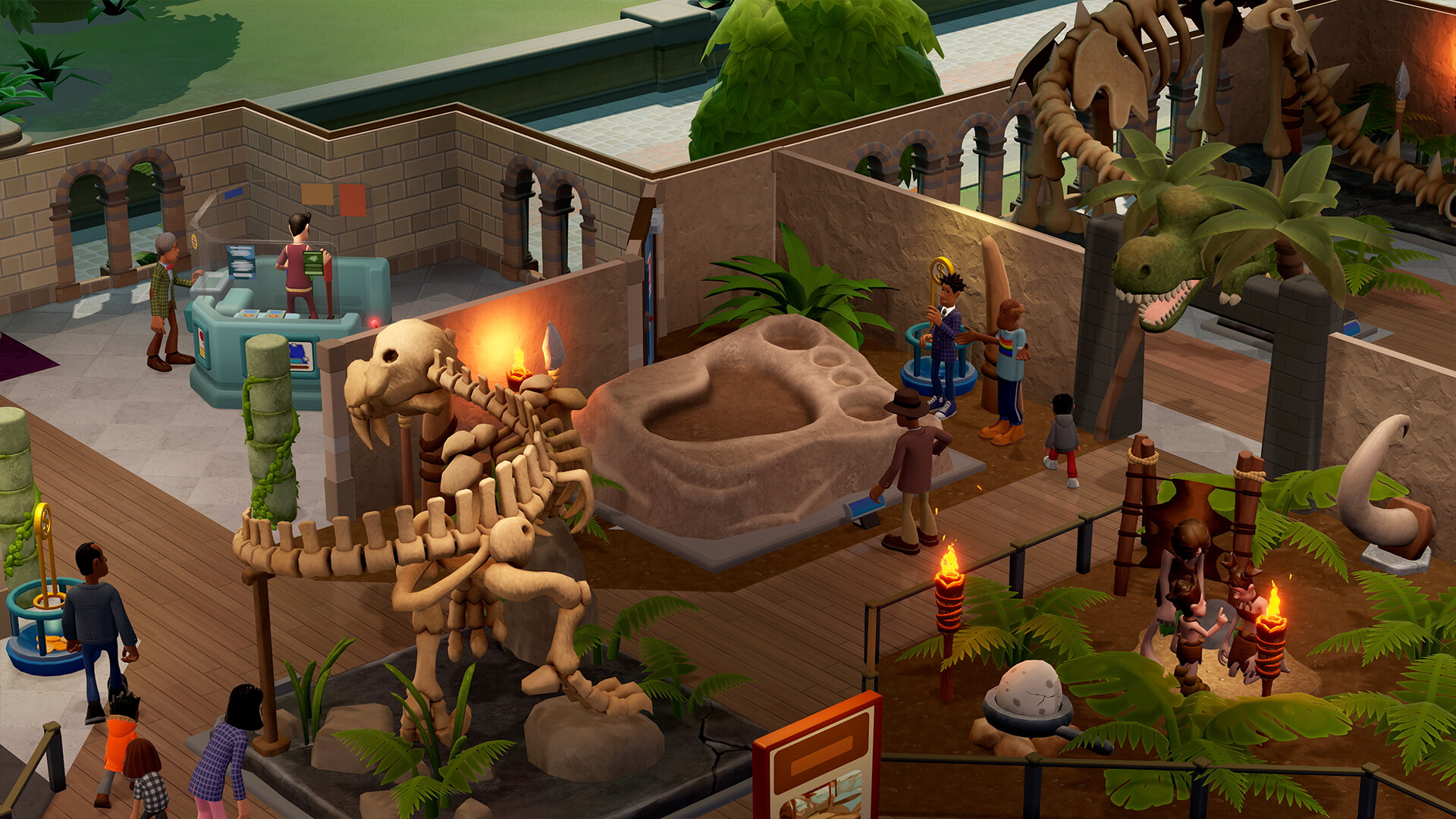 Скриншот из игры Two Point Museum - 30