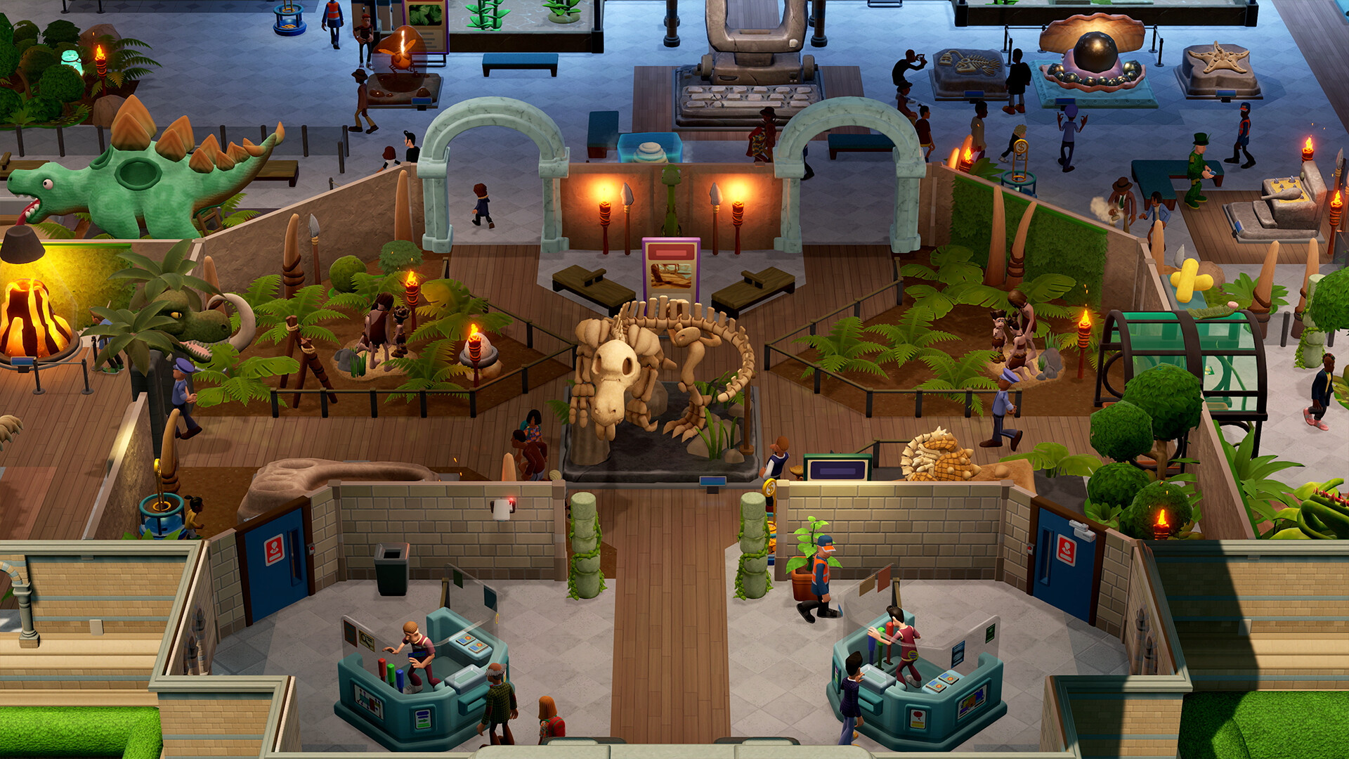 Скриншот из игры Two Point Museum - 1