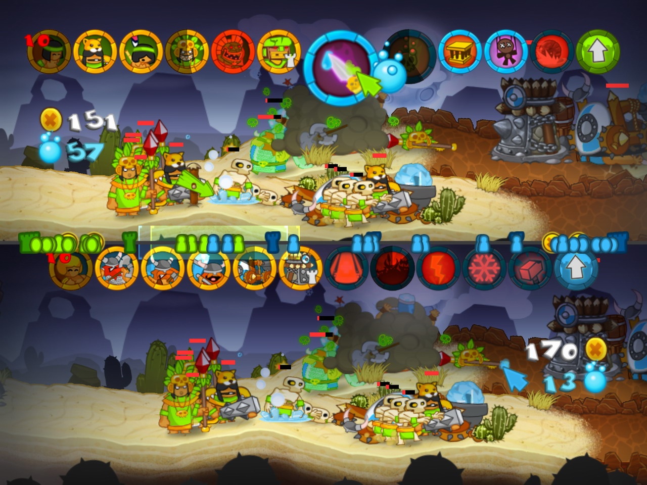 Скриншот из игры Swords & Soldiers - 62