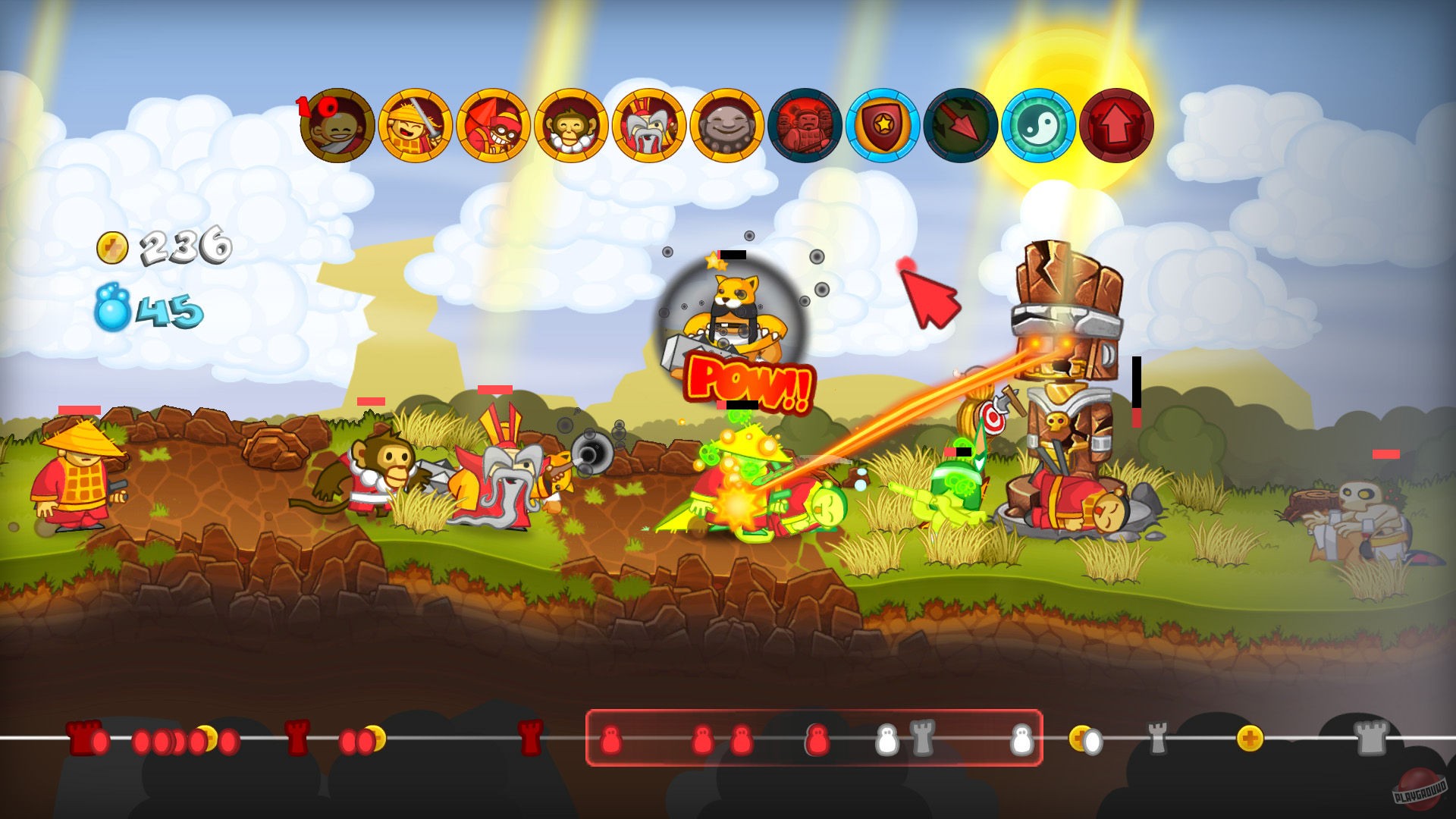 Скриншот из игры Swords & Soldiers - 1