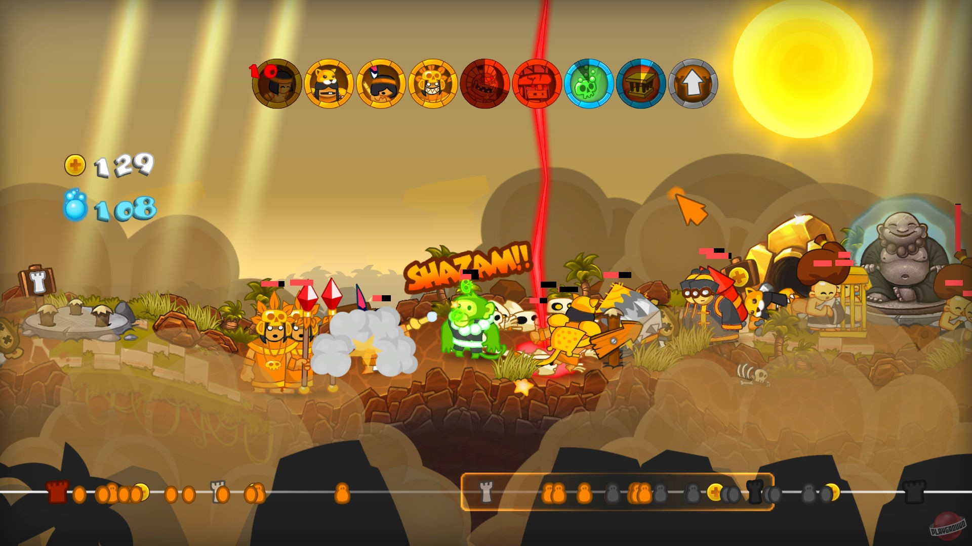 Скриншот из игры Swords & Soldiers - 8