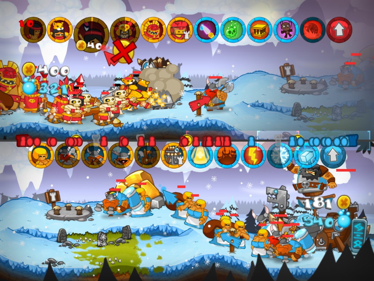 Скриншот из игры Swords & Soldiers - 101