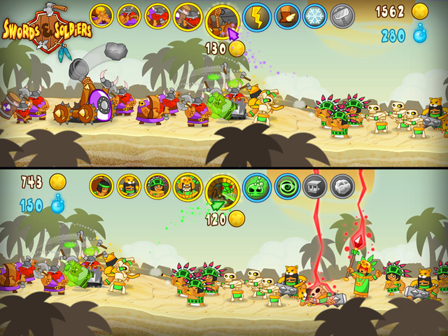 Скриншот из игры Swords & Soldiers - 183