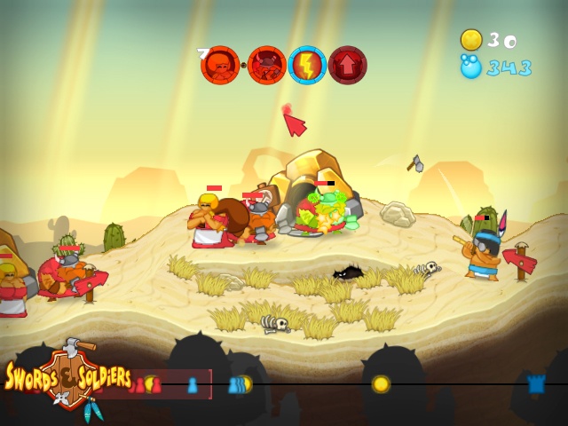 Скриншот из игры Swords & Soldiers - 154