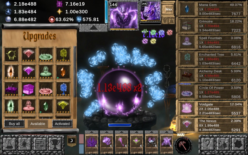 Скриншот из игры Idle Wizard - 12