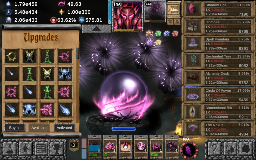 Скриншот из игры Idle Wizard - 2