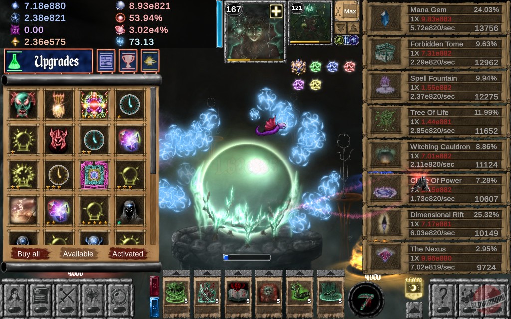 Скриншот из игры Idle Wizard - 4