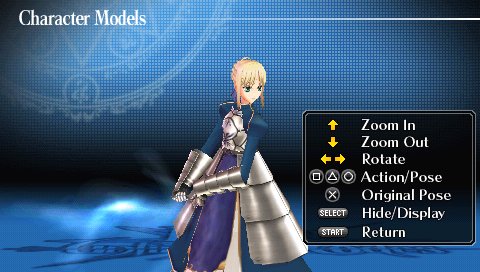Скриншот из игры Fate/unlimited codes - 11