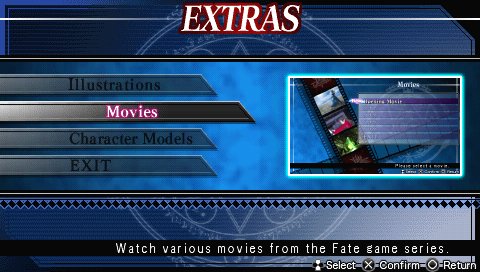 Скриншот из игры Fate/unlimited codes - 5