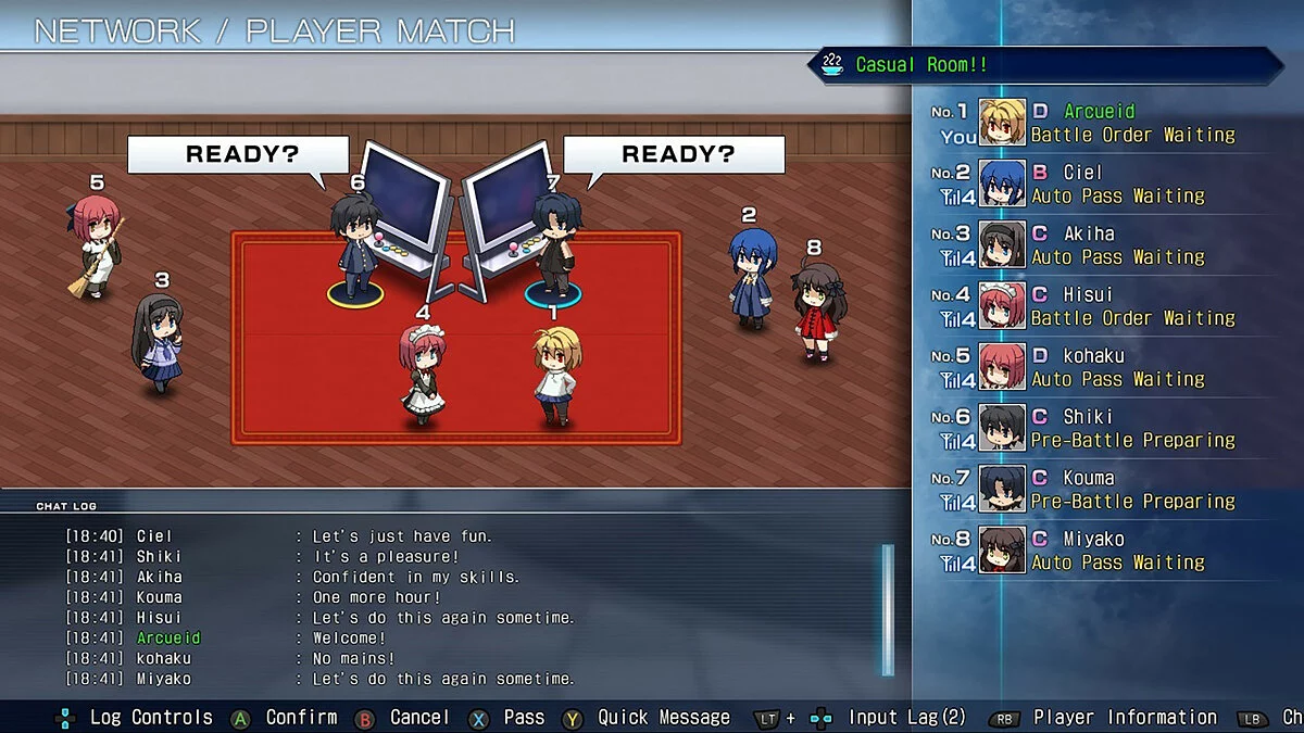 Скриншот из игры MELTY BLOOD: TYPE LUMINA - 29