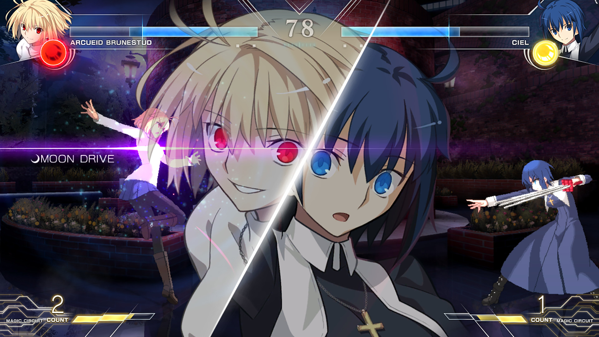 Скриншот из игры MELTY BLOOD: TYPE LUMINA - 2