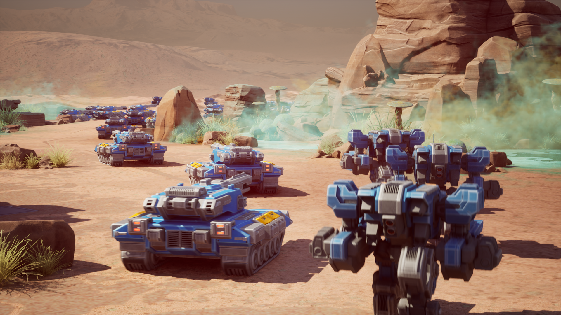 Скриншот из игры Industrial Annihilation - 1