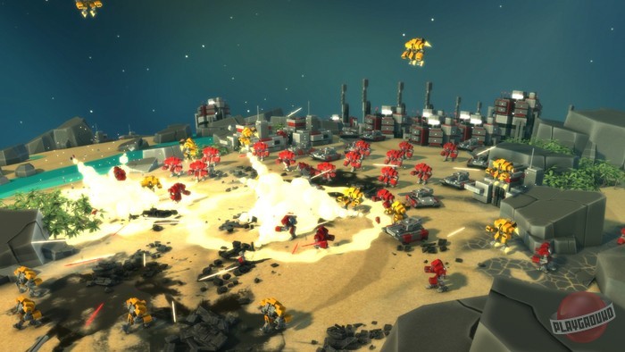 Скриншот из игры Planetary Annihilation - 38