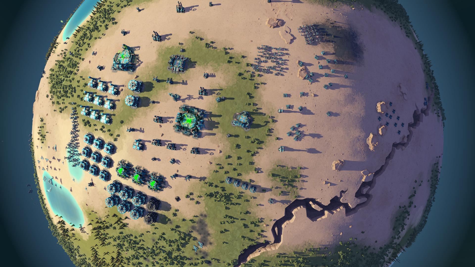 Скриншот из игры Planetary Annihilation - 75