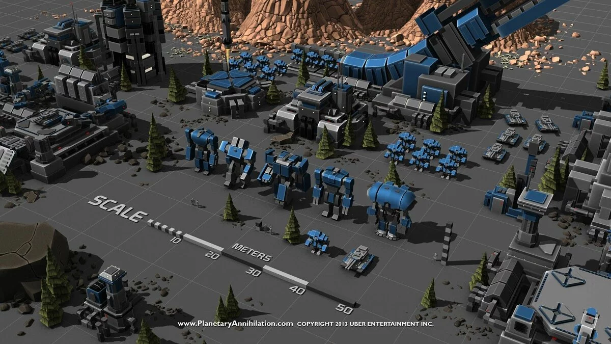 Скриншот из игры Planetary Annihilation - 64