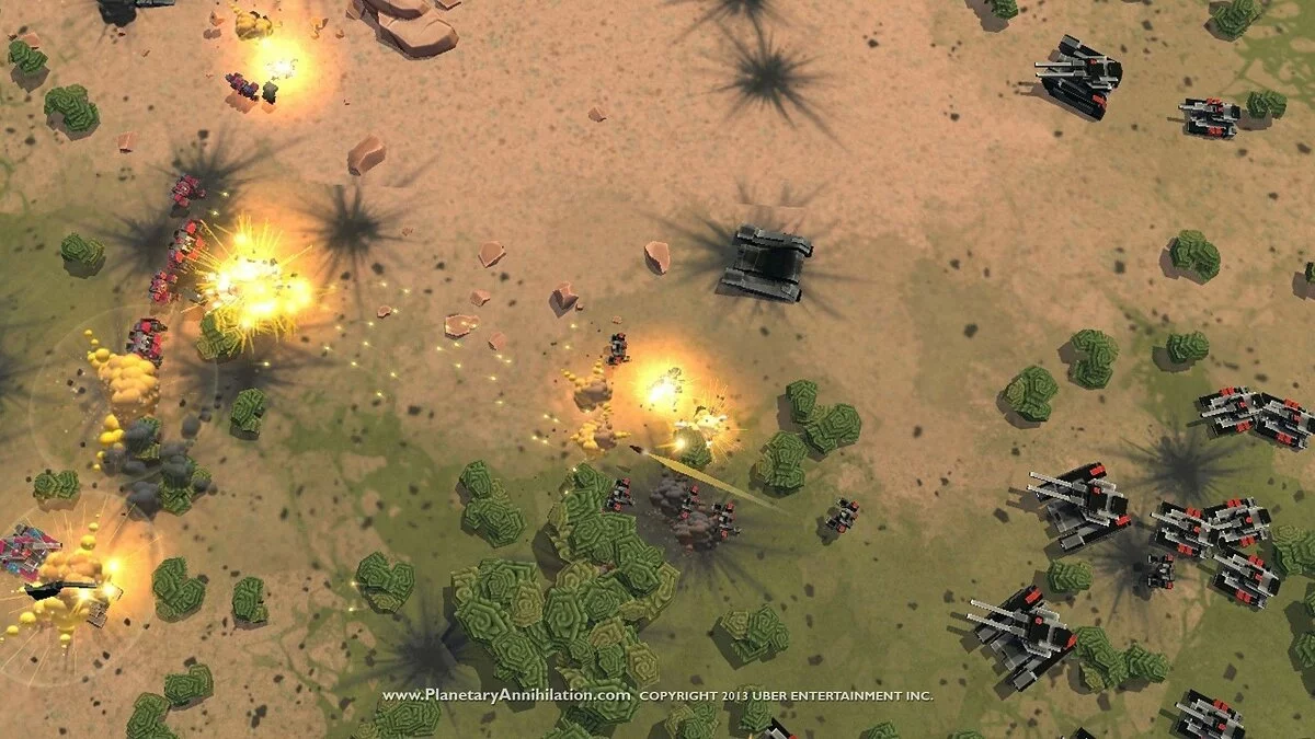 Скриншот из игры Planetary Annihilation - 58