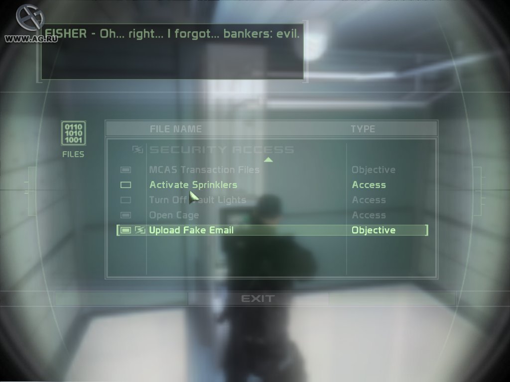 Скриншот из игры Tom Clancy's Splinter Cell: Chaos Theory - 165