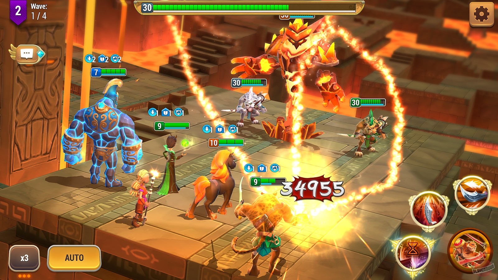 Скриншот из игры Might & Magic: Elemental Guardians - 6