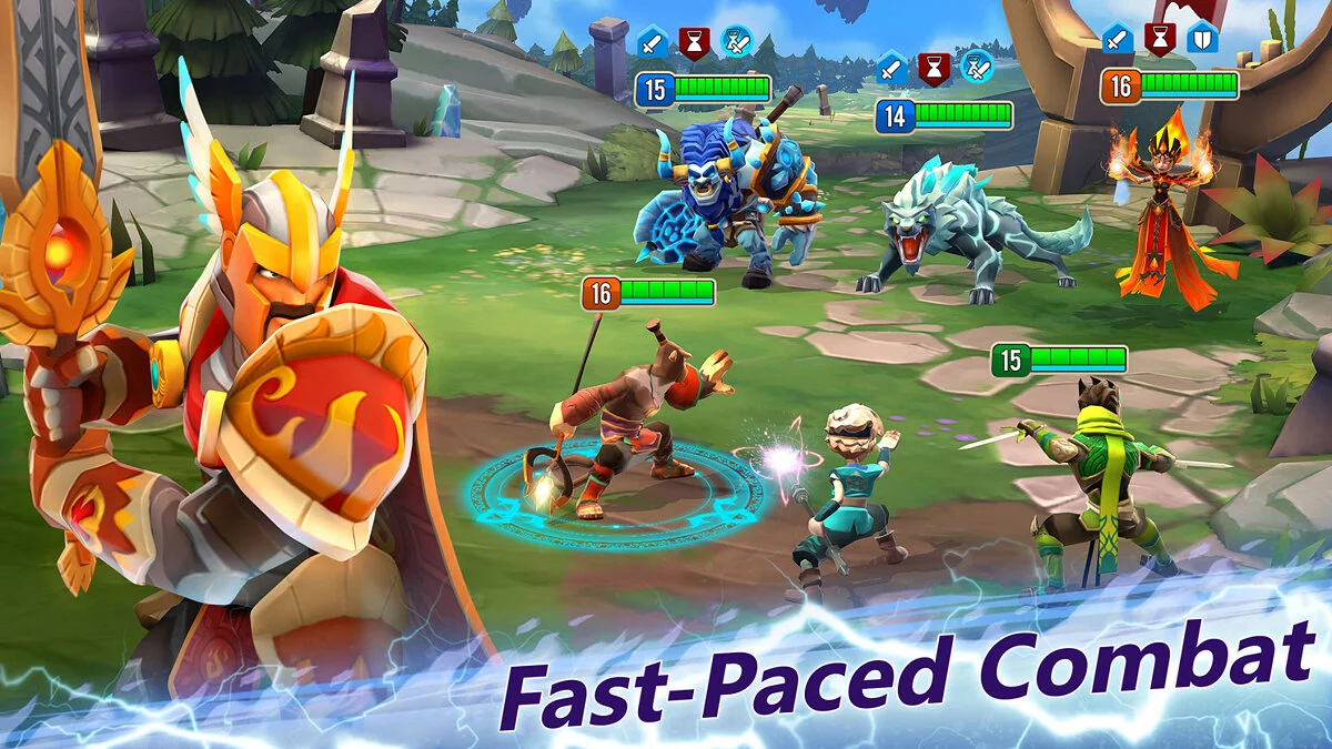 Скриншот из игры Might & Magic: Elemental Guardians - 2