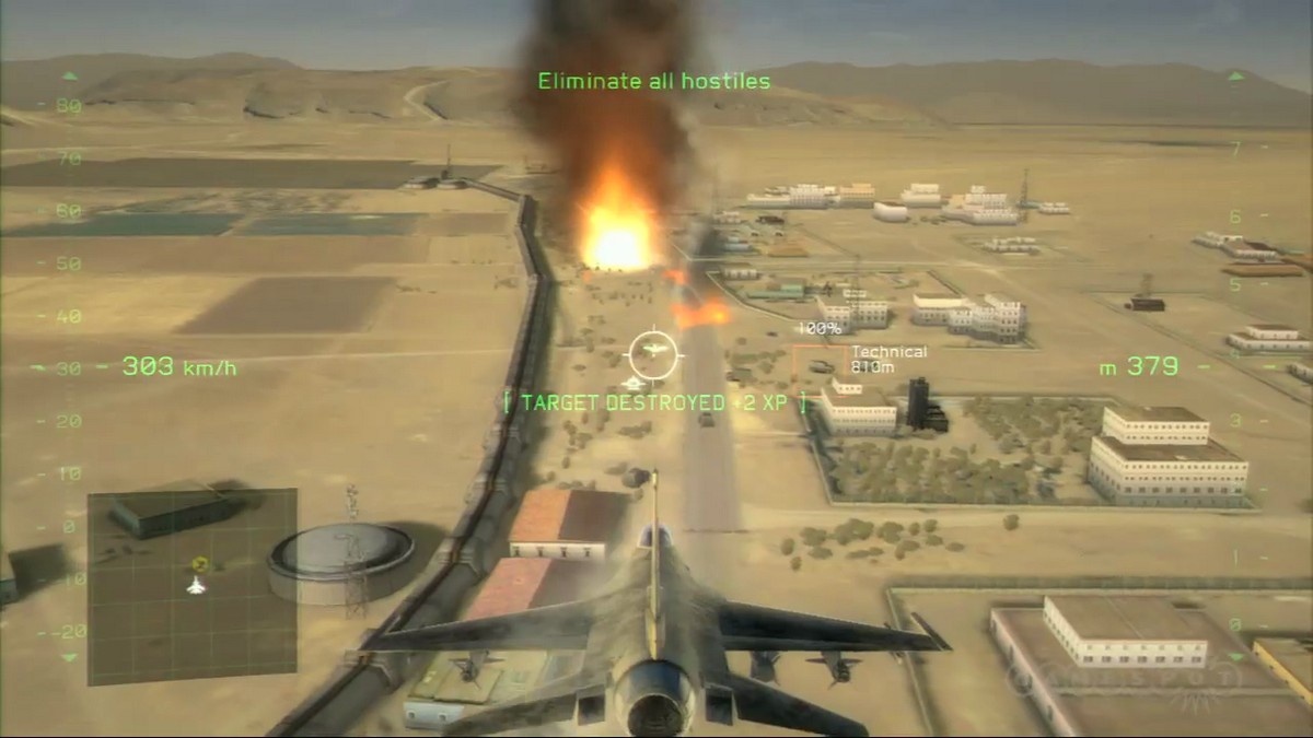 Скриншот из игры Tom Clancy’s H.A.W.X. 2  - 70