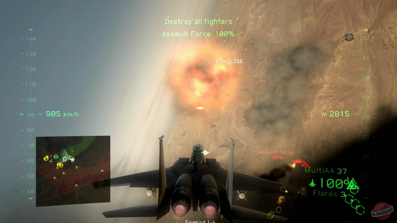 Скриншот из игры Tom Clancy’s H.A.W.X. 2  - 61
