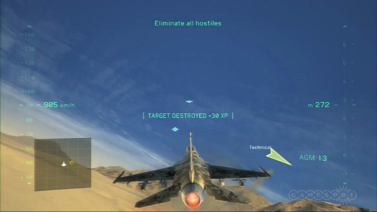 Скриншот из игры Tom Clancy’s H.A.W.X. 2  - 33