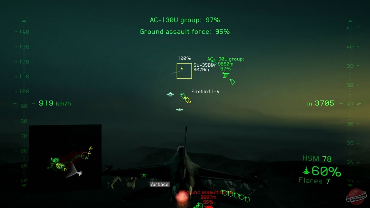 Скриншот из игры Tom Clancy’s H.A.W.X. 2  - 71