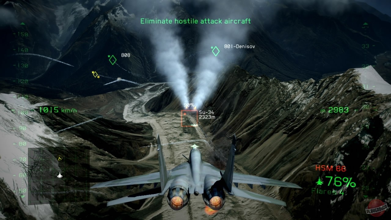 Скриншот из игры Tom Clancy’s H.A.W.X. 2  - 66