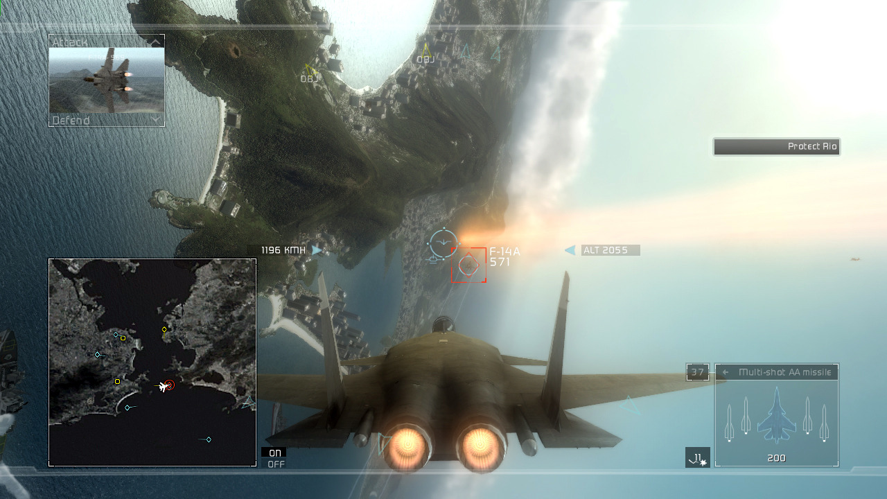 Скриншот из игры Tom Clancy's H.A.W.X. - 156
