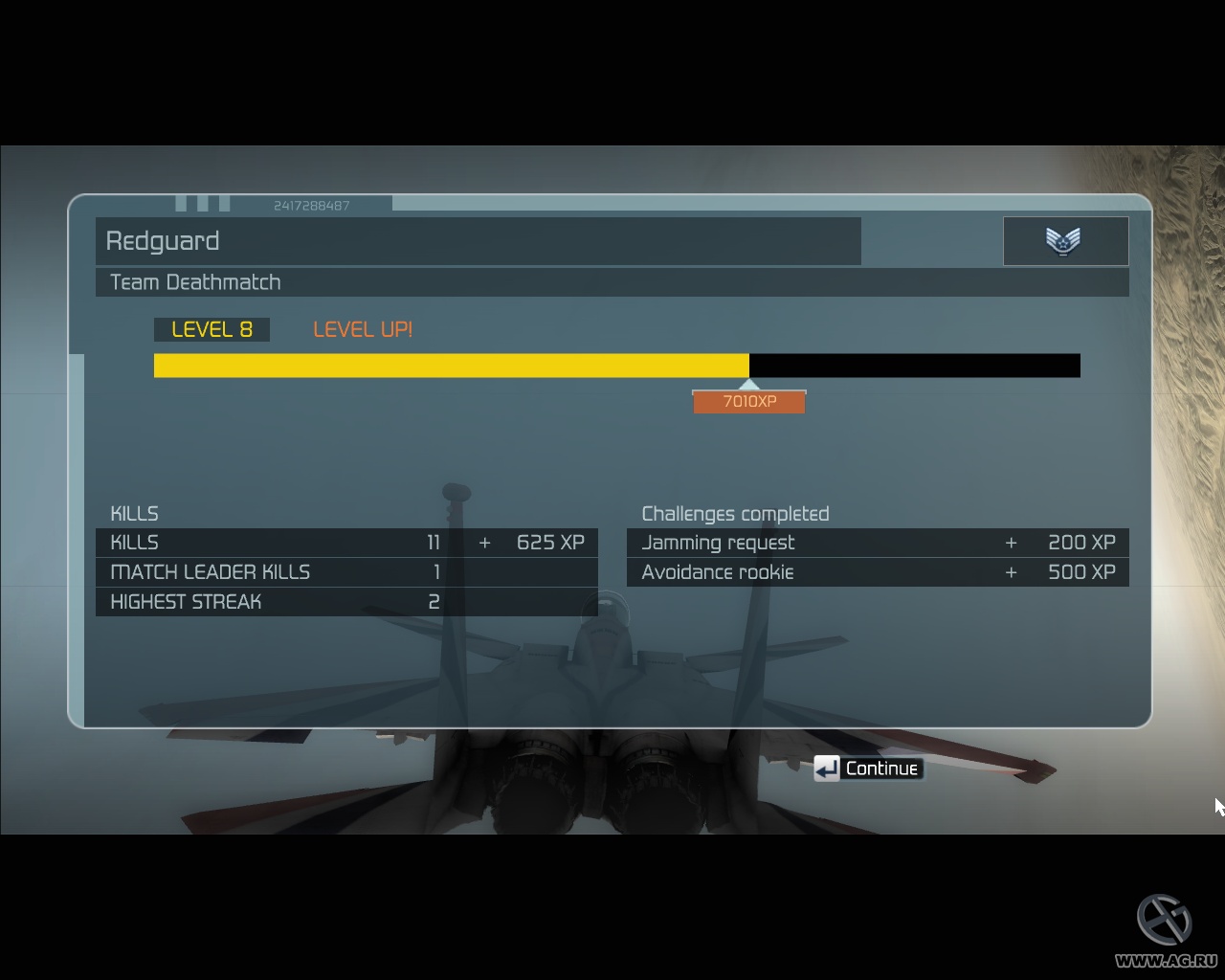 Скриншот из игры Tom Clancy's H.A.W.X. - 154