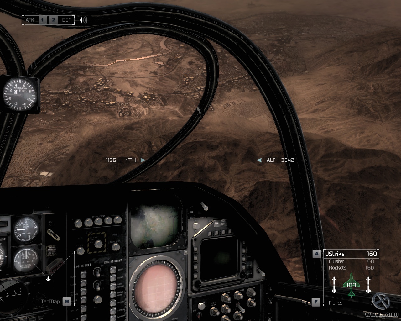 Скриншот из игры Tom Clancy's H.A.W.X. - 167