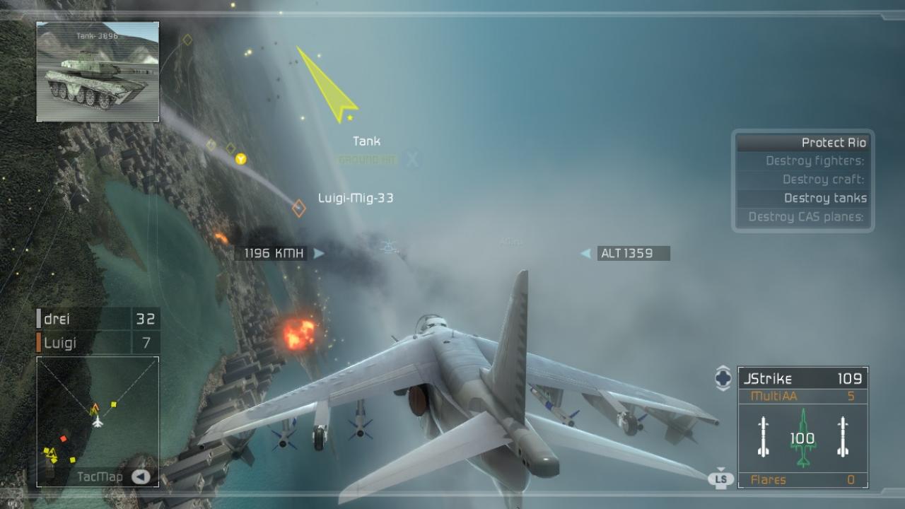 Скриншот из игры Tom Clancy's H.A.W.X. - 61