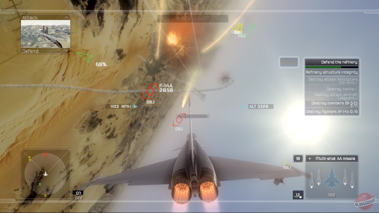 Скриншот из игры Tom Clancy's H.A.W.X. - 89