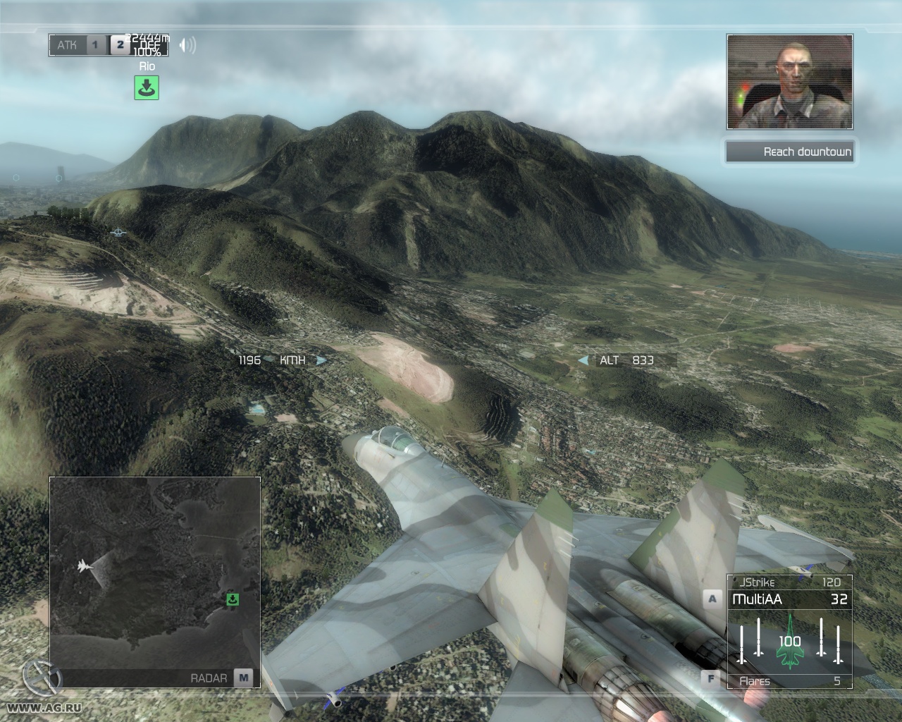 Скриншот из игры Tom Clancy's H.A.W.X. - 137