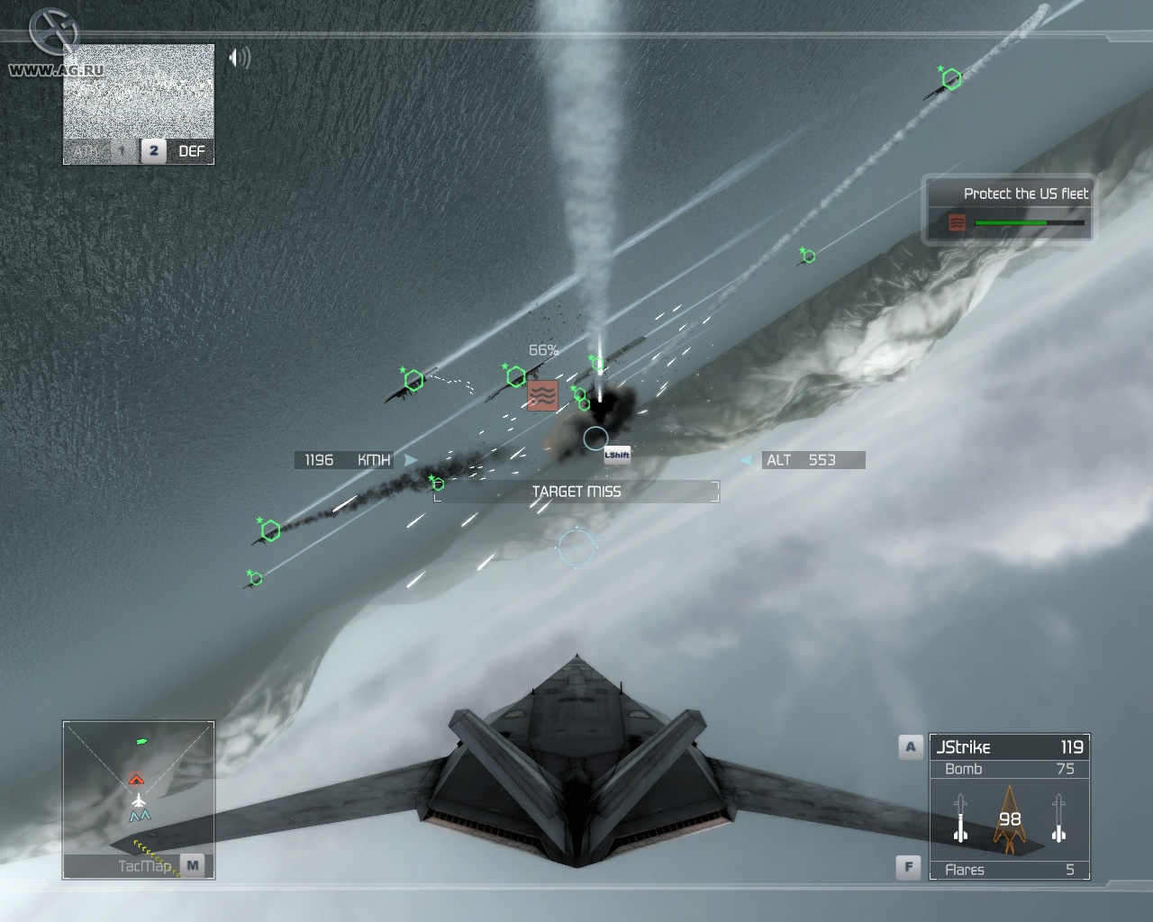Скриншот из игры Tom Clancy's H.A.W.X. - 94
