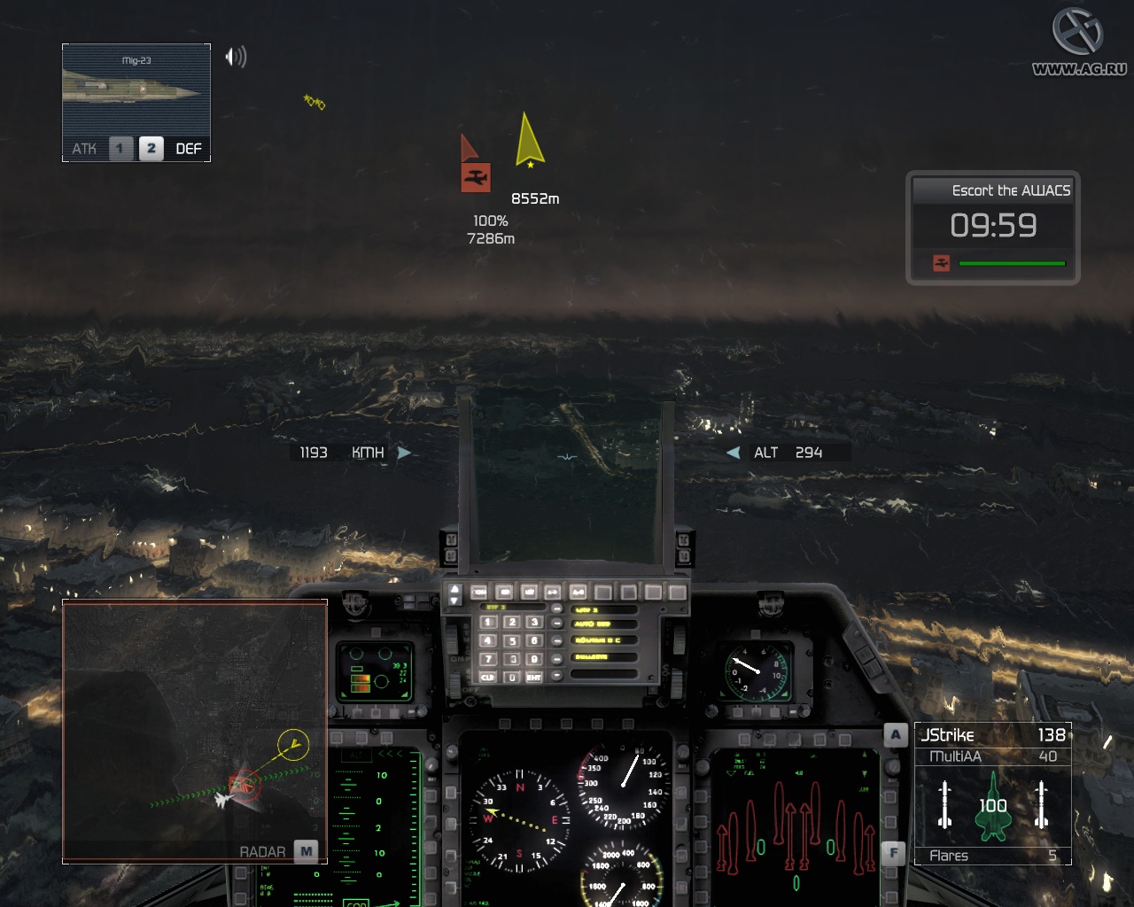 Скриншот из игры Tom Clancy's H.A.W.X. - 98