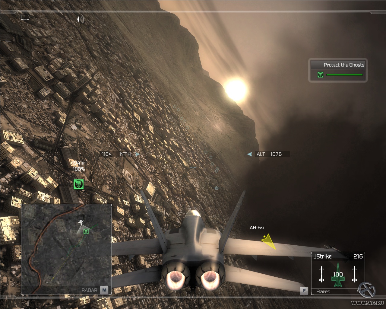 Скриншот из игры Tom Clancy's H.A.W.X. - 157