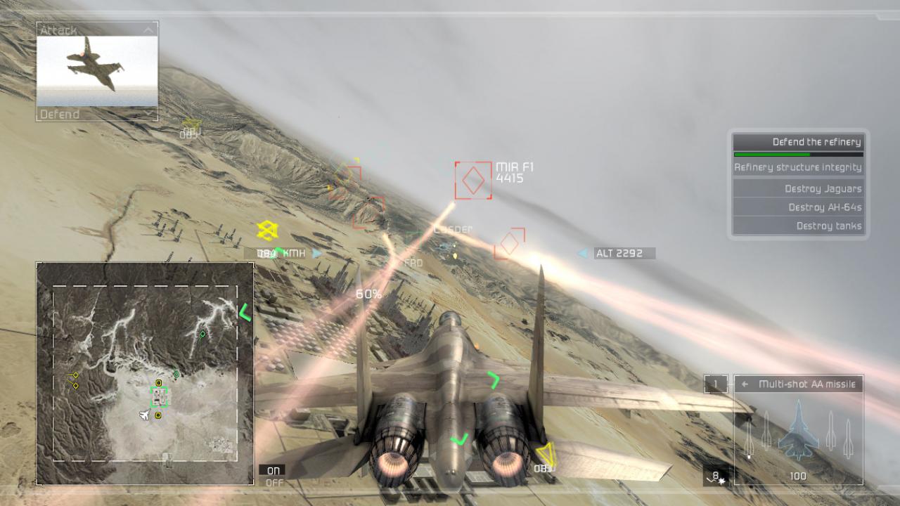 Скриншот из игры Tom Clancy's H.A.W.X. - 115