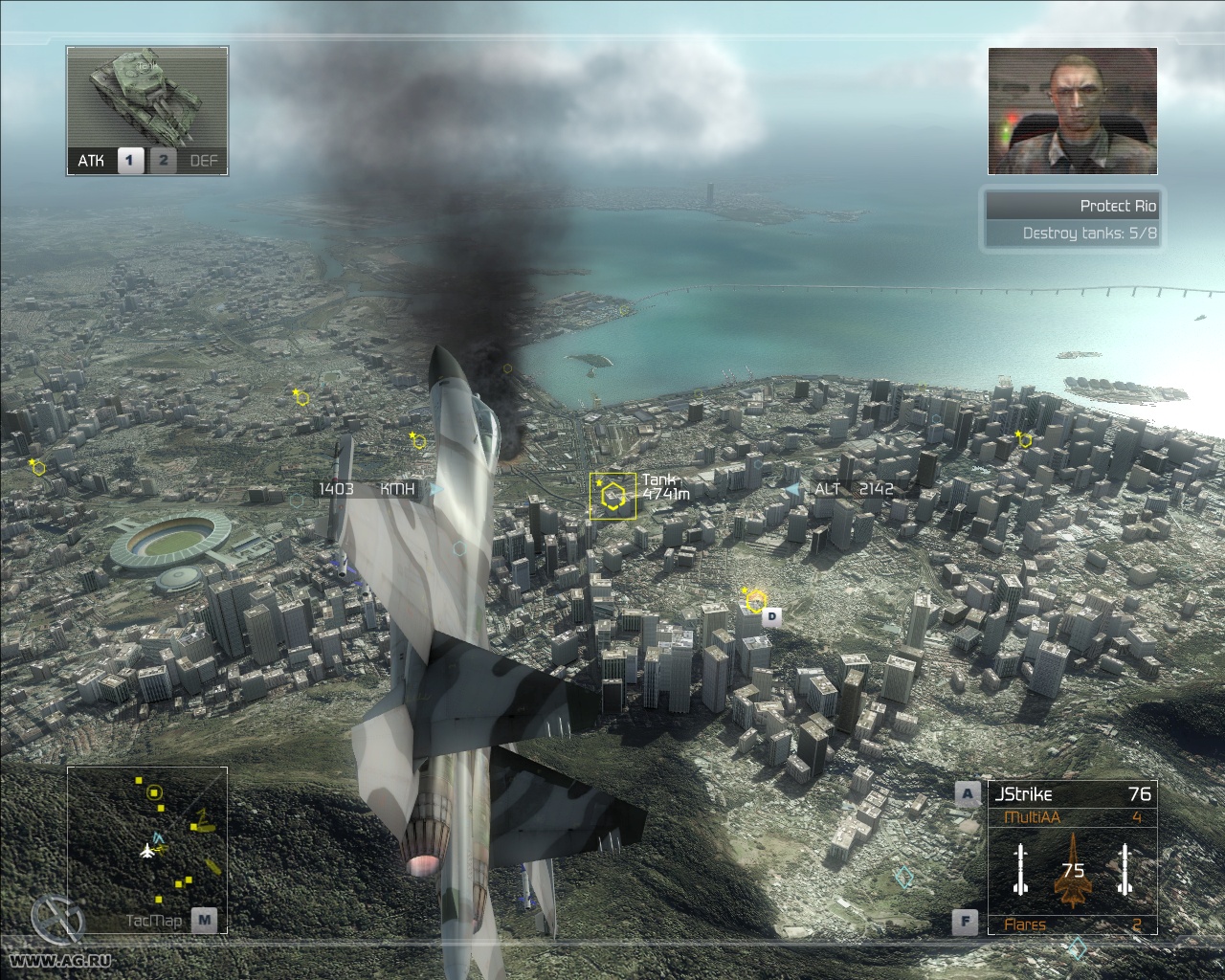 Скриншот из игры Tom Clancy's H.A.W.X. - 82