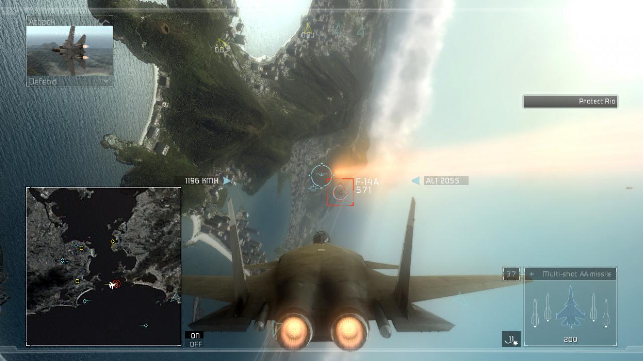 Скриншот из игры Tom Clancy's H.A.W.X. - 75