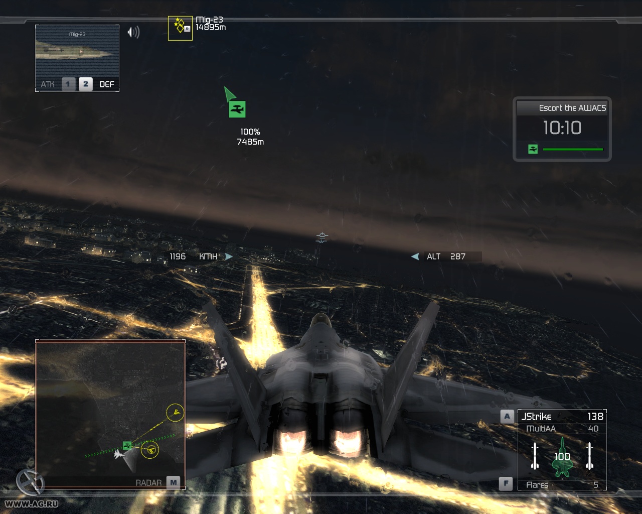 Скриншот из игры Tom Clancy's H.A.W.X. - 64