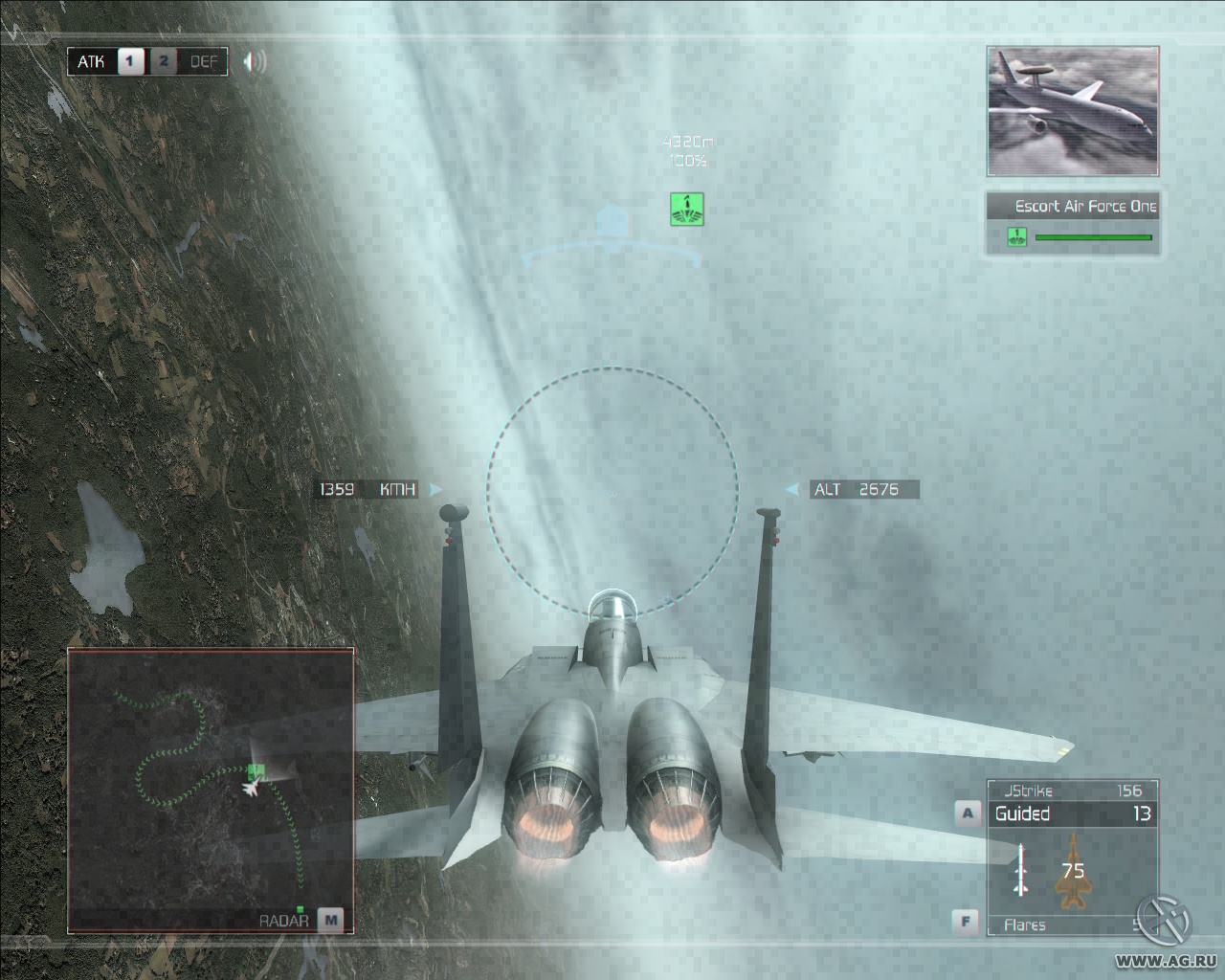 Скриншот из игры Tom Clancy's H.A.W.X. - 168
