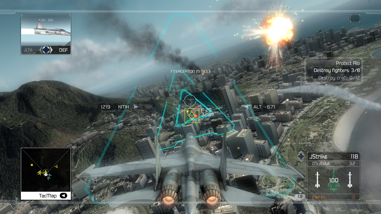 Скриншот из игры Tom Clancy's H.A.W.X. - 130