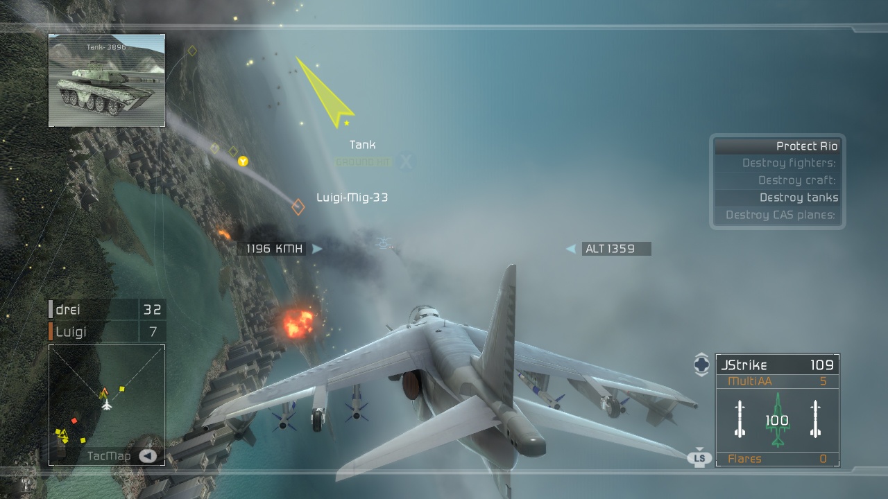 Скриншот из игры Tom Clancy's H.A.W.X. - 133