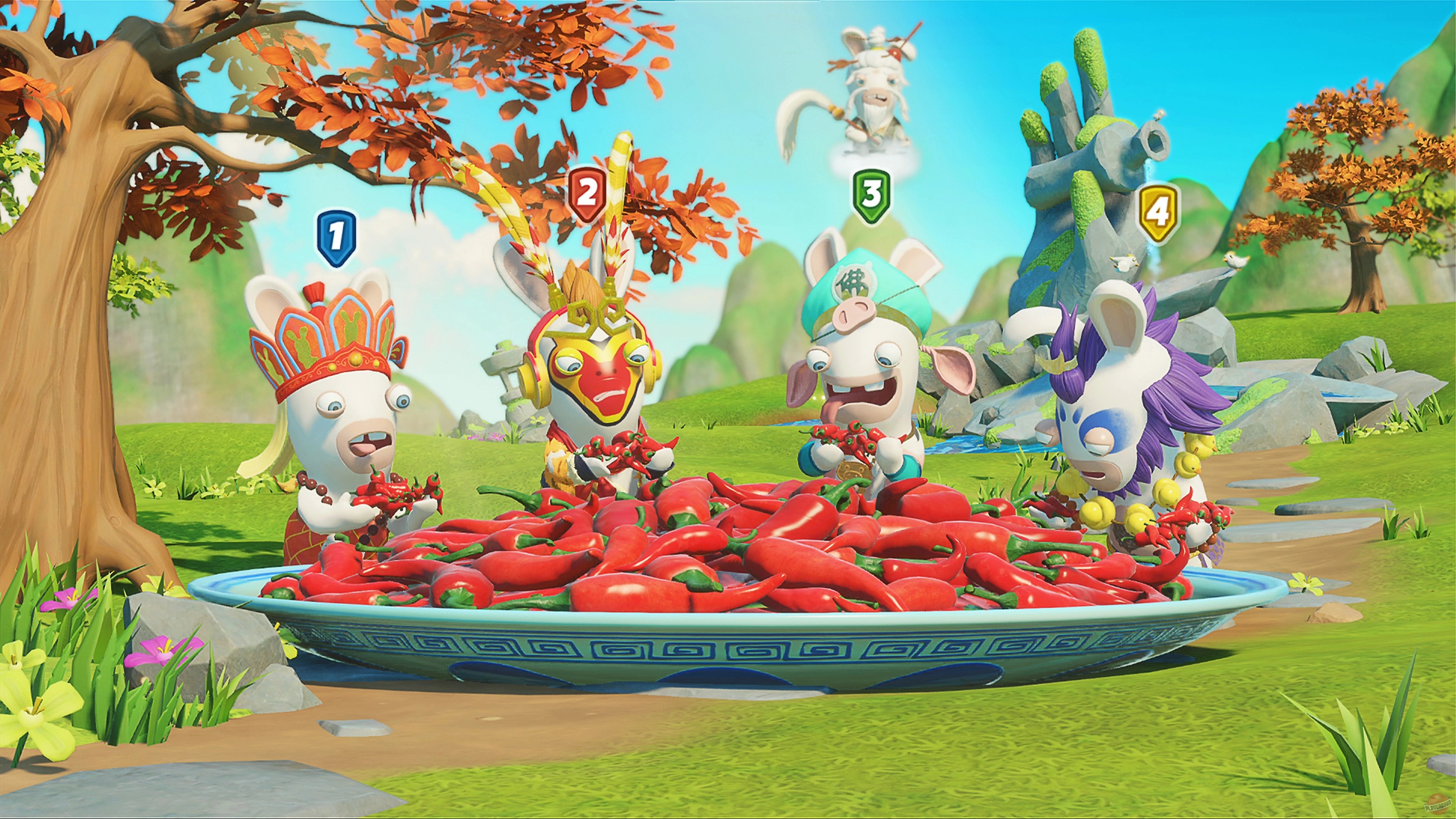 Скриншот из игры Rabbids: Party of Legends - 2