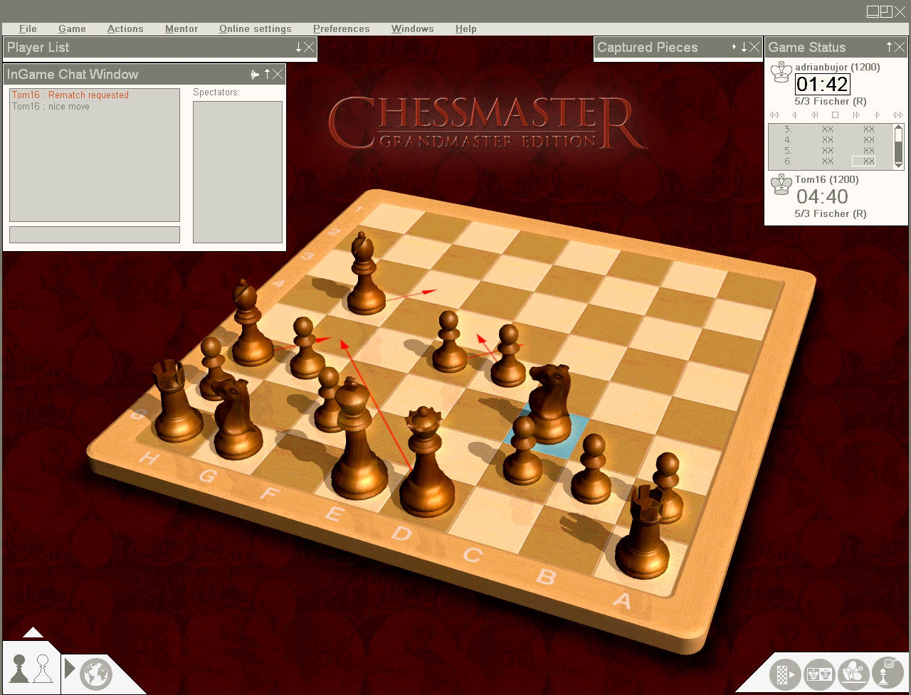 Скриншот из игры Chessmaster: Grandmaster Edition - 16